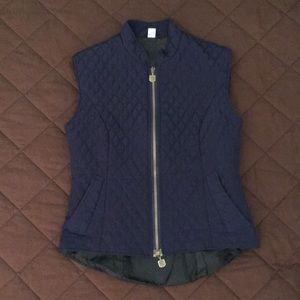 Navy Fitted Vest